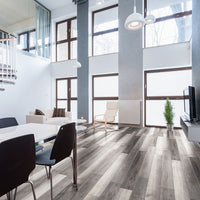 MSI Prescott Draven Luxury Vinyl Plank Flooring — surface detail in natural tonality