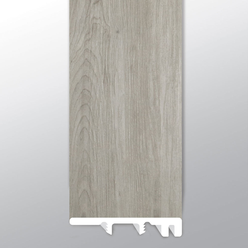 MSI Prescott Dunite Oak End Cap — Flooring Trim color-matched flooring trim molding