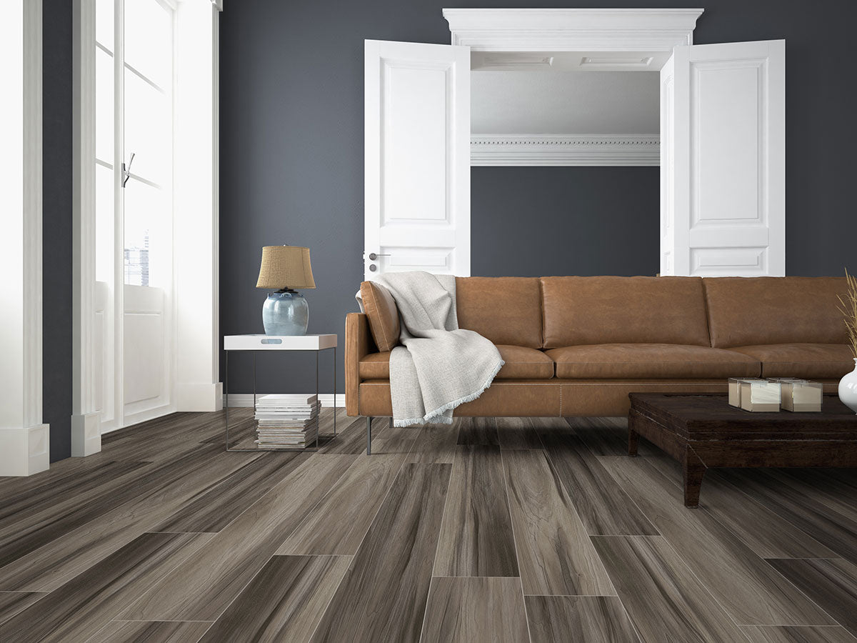 MSI Prescott Jenta Luxury Vinyl Plank Flooring — surface detail in natural tonality