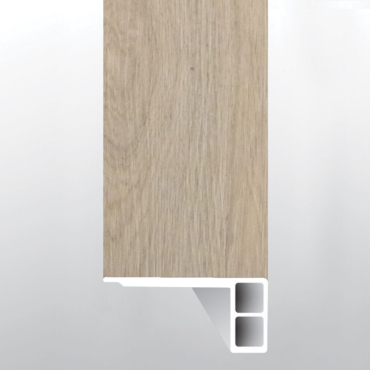 MSI Prescott Runmill Isle Flush Stair Nose Eased Edge — Flooring Trim