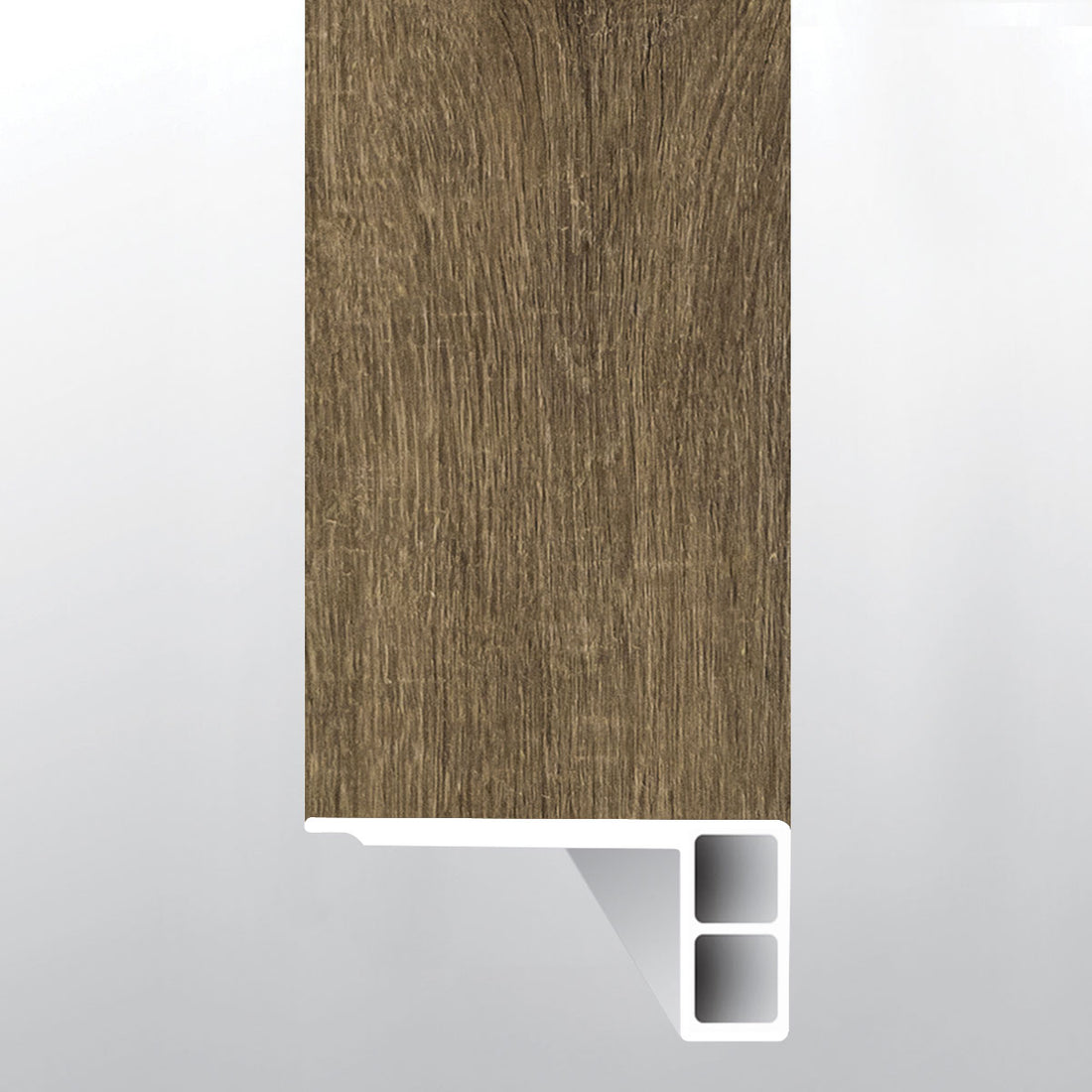 MSI Prescott Walnut Waves Flush Stair Nose E-Edge