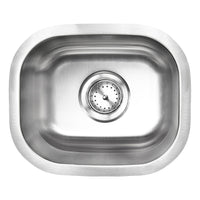 MSI 18G 1210 Sinks — Single-Bowl Kitchen Sink heavy-gauge undermount single-bowl kitchen sink