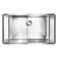 MSI Handcrafted 16G 3219 Sinks — Single-Bowl Kitchen Sink heavy-gauge undermount single-bowl kitchen sink
