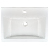 MSI Overmount White Rectangle 2417 Sinks