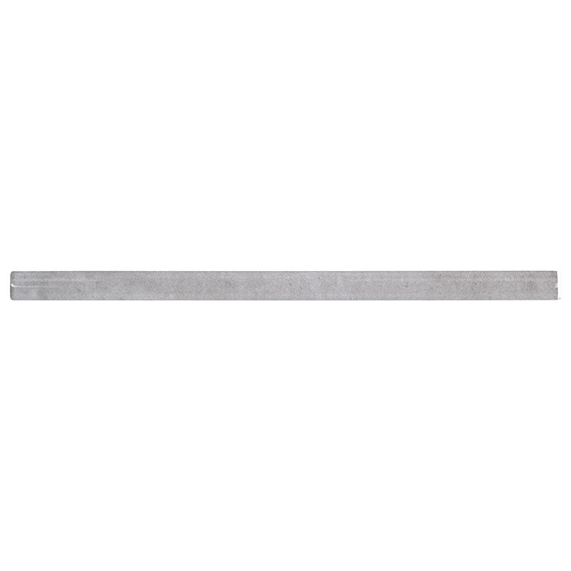 MSI Renzo Sterling Quarter Round — Tile Trim 0.6x12 glossy finishing trim piece color-matched to parent series