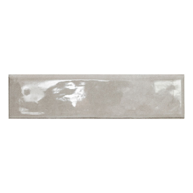 MSI Renzo Sterling 3x12 Bullnose — Tile Trim glossy finishing trim piece color-matched to parent series