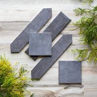 MSI Renzo Storm Ceramic Tile 5x5 — surface detail in natural tonality