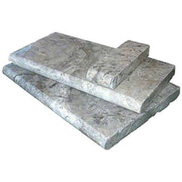 MSI Silver Travertine Coping — Pool Coping in silver tonality