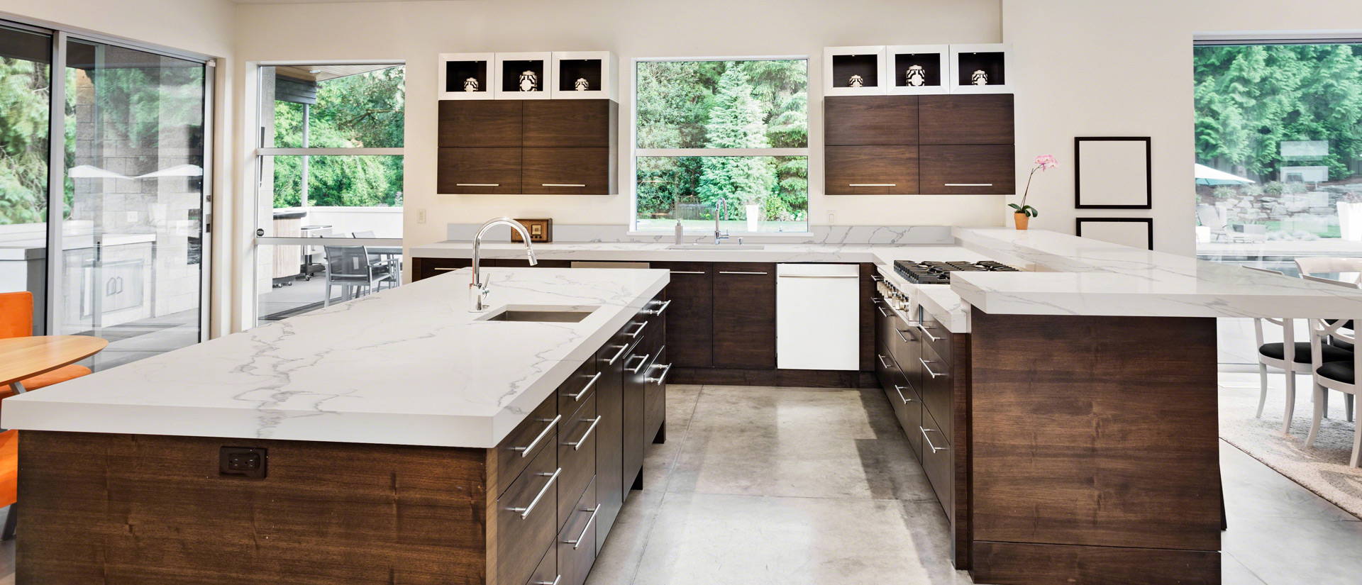 MSI Statuary Classique - Quartz Island Countertop