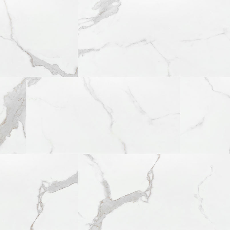 MSI Trecento Calacatta Marbello Luxury Vinyl Tile Flooring