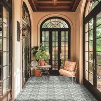 MSI Trinity Trastevere 8x8 Porcelain Tile — surface detail in natural tonality