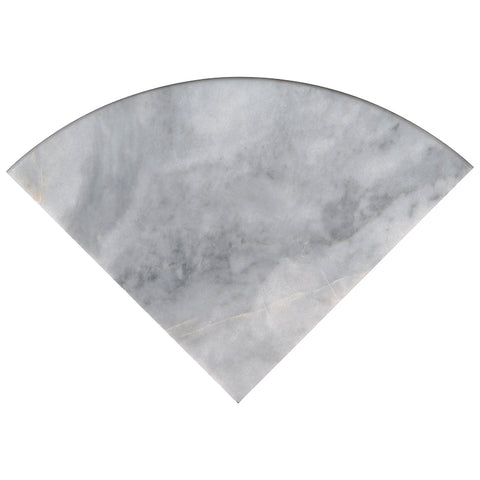 MSI Turkish Carrara 9" Radius Cornershelf Polished