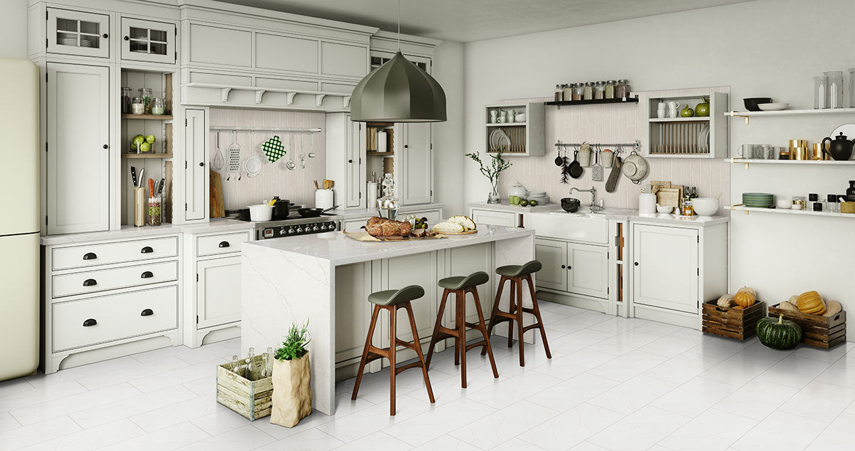 MSI Urbano Pure Subway Tile — surface detail in natural tonality