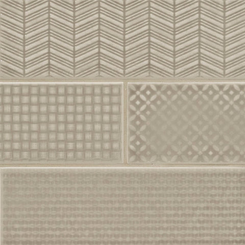 MSI Urbano Warm Concrete 3D Mix Tile
