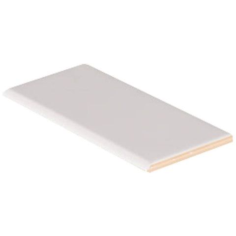 MSI White Glossy 3x6 Bullnose