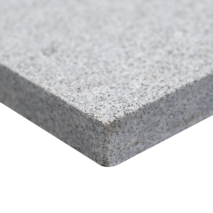 MSI White Mist Granite Paver — surface detail in white tonality