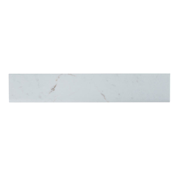 MSI White Vena 3X18 Bullnose