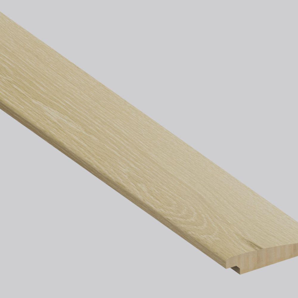 MSI Woodhills Kings Buff Oak Reducer — Flooring Trim color-matched flooring trim molding
