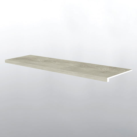 MSI XL Ashton York Gray Stair Tread Eased Edge