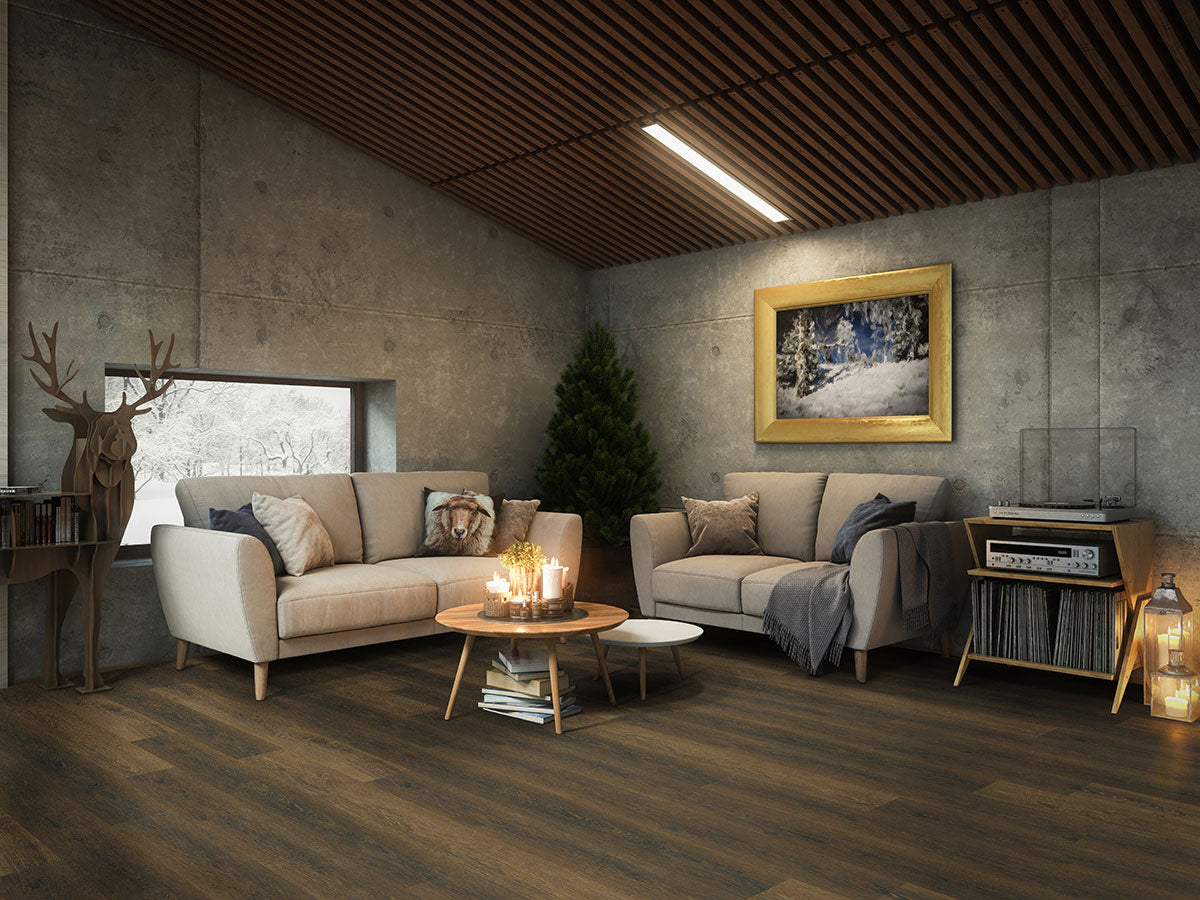 MSI XL Cyrus Barrell Luxury Vinyl Plank Flooring — surface detail in natural tonality