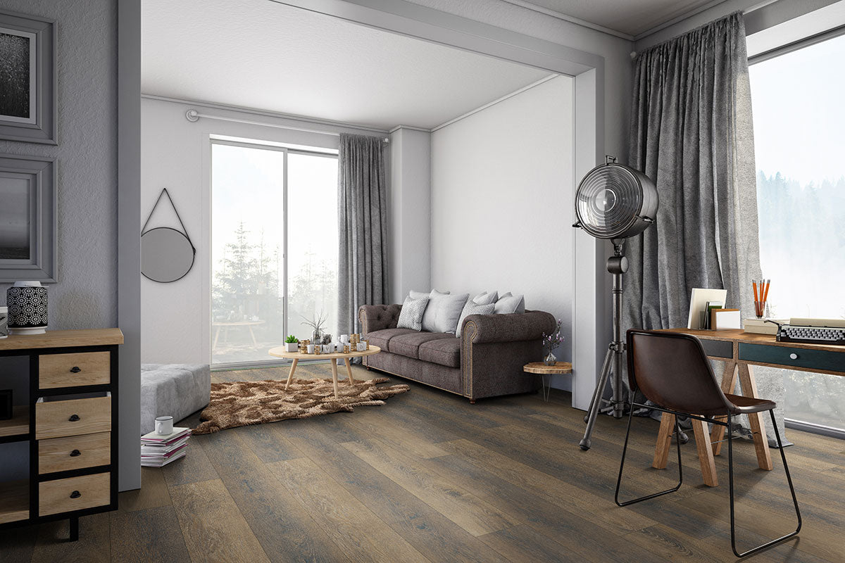 MSI XL Cyrus Barrell Luxury Vinyl Plank Flooring — surface detail in natural tonality