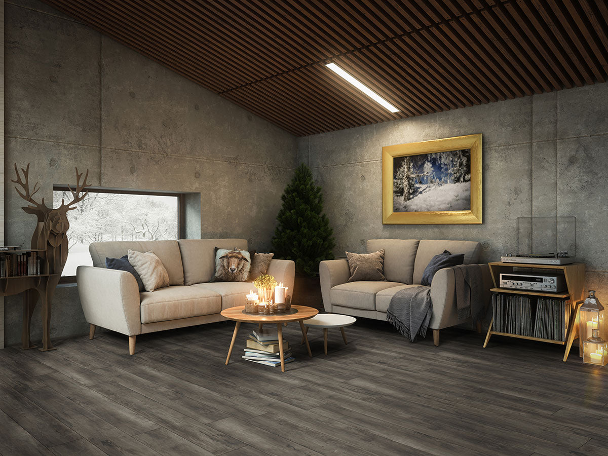 MSI XL Cyrus Billingham Luxury Vinyl Plank Flooring — surface detail in natural tonality