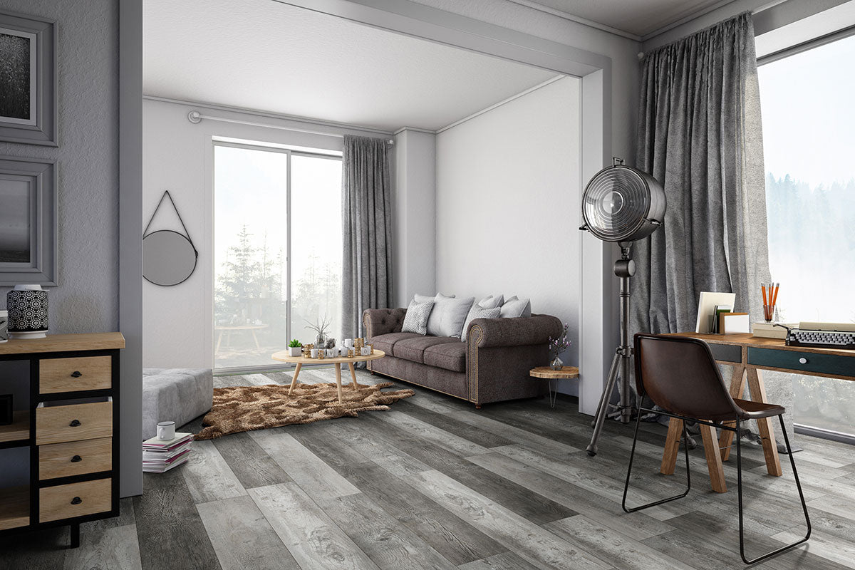 MSI XL Cyrus Boswell Luxury Vinyl Plank Flooring — surface detail in natural tonality