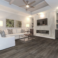 MSI XL Cyrus Walnut Waves Luxury Vinyl Plank Flooring — surface detail in walnut tonality
