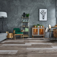 MSI XL Cyrus Weathered Brina Luxury Vinyl Plank Flooring — surface detail in natural tonality