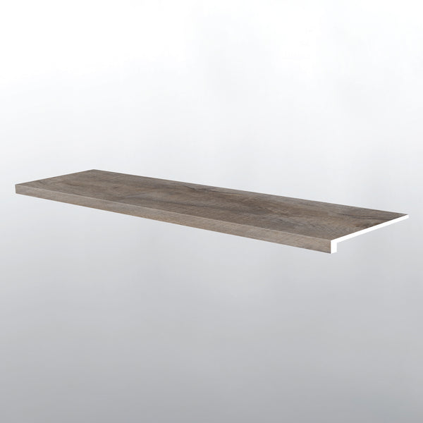 MSI XL Prescott Weathered Brina Stair Tread Eased Edge