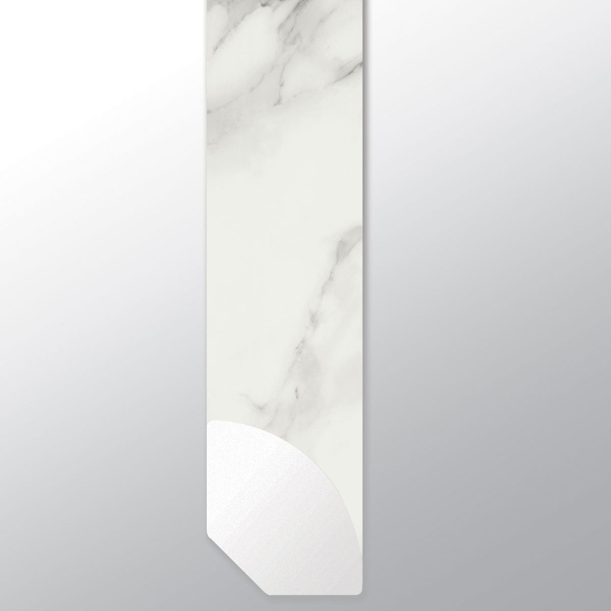 MSI XL Trecento Calacatta Venosa Gold Quarter Round — Flooring Trim in gold tonality