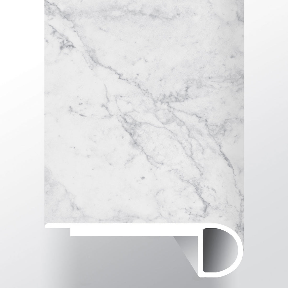 MSI XL Trecento Carrara Avell Flush Stair Nose