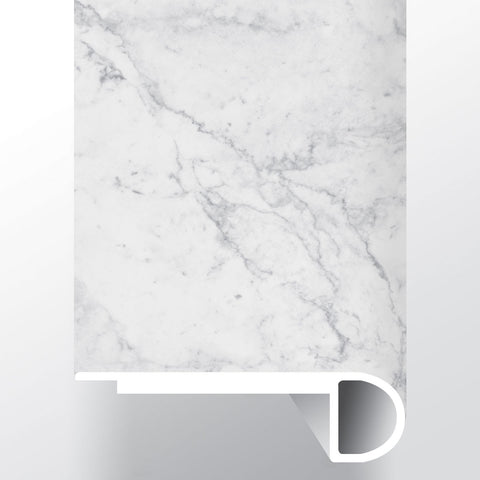 MSI XL Trecento Carrara Avell Flush Stair Nose