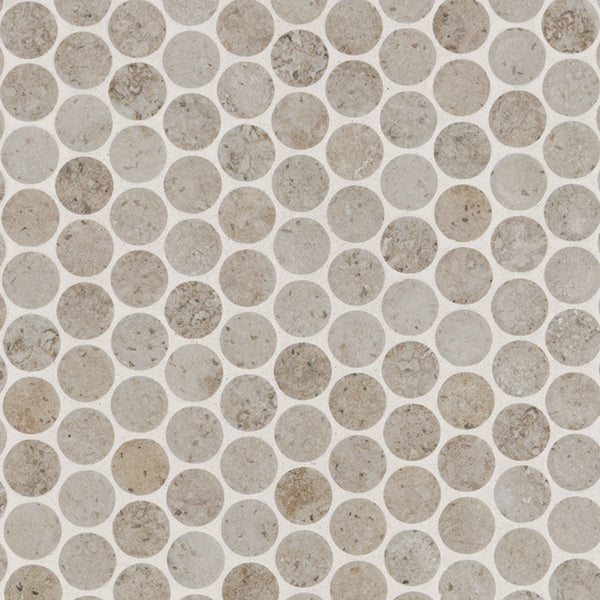 MSI Myrtle Sands Round Matte Porcelain Mosaic