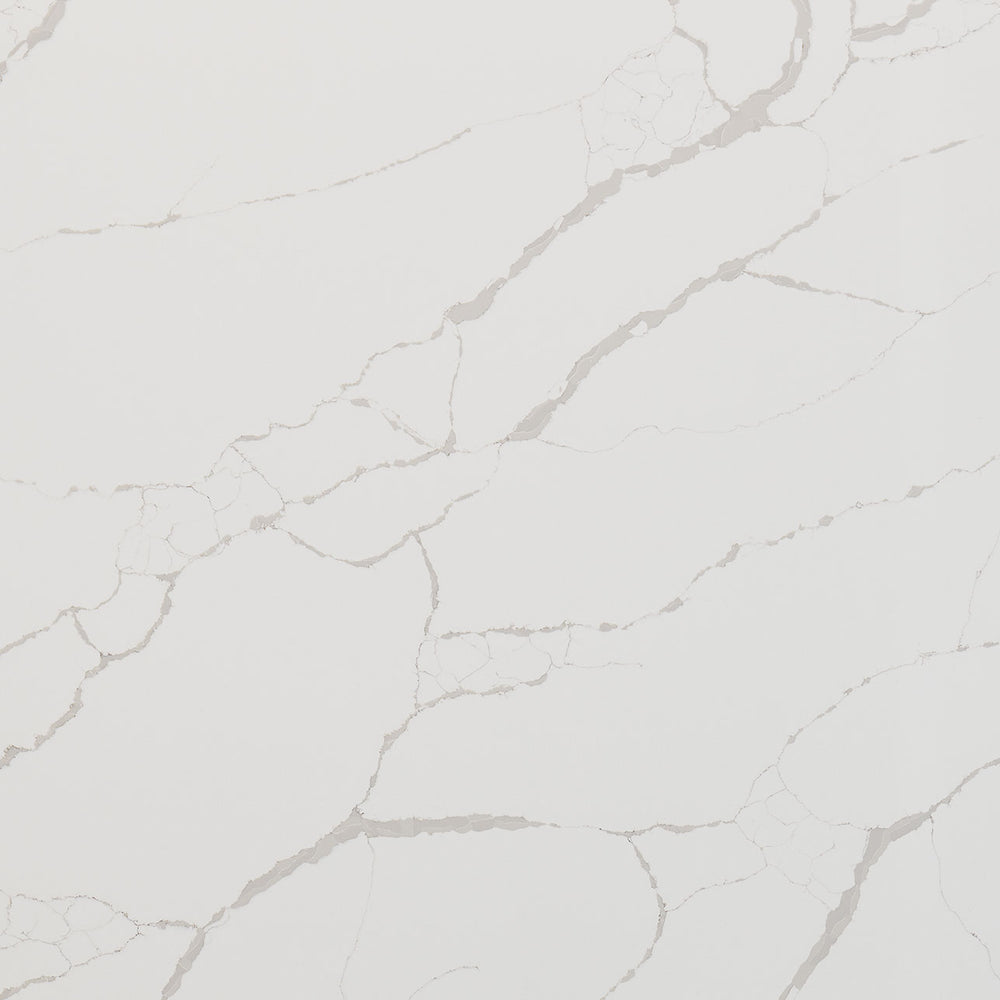 MSI New Calacatta Laza Quartz — Pre-Fab Countertop factory-finished eased edge ready for install