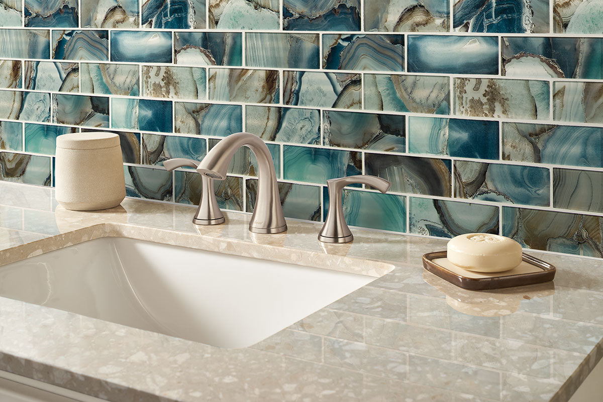 MSI Night Sky Subway Tile 2x6 — surface detail in natural tonality