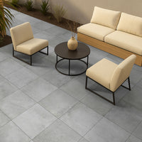 MSI Nolitan Smoke Porcelain Paver — surface detail in natural tonality