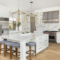 MSI Nove Plus Bayhill Blonde Luxury Vinyl Plank Flooring — surface detail in blonde tonality