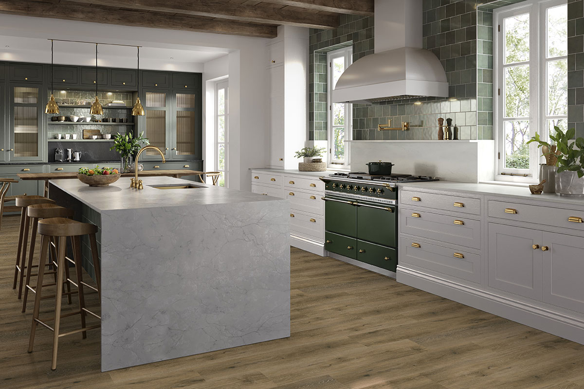MSI Nove Plus Hatfield Luxury Vinyl Plank Flooring — surface detail in natural tonality