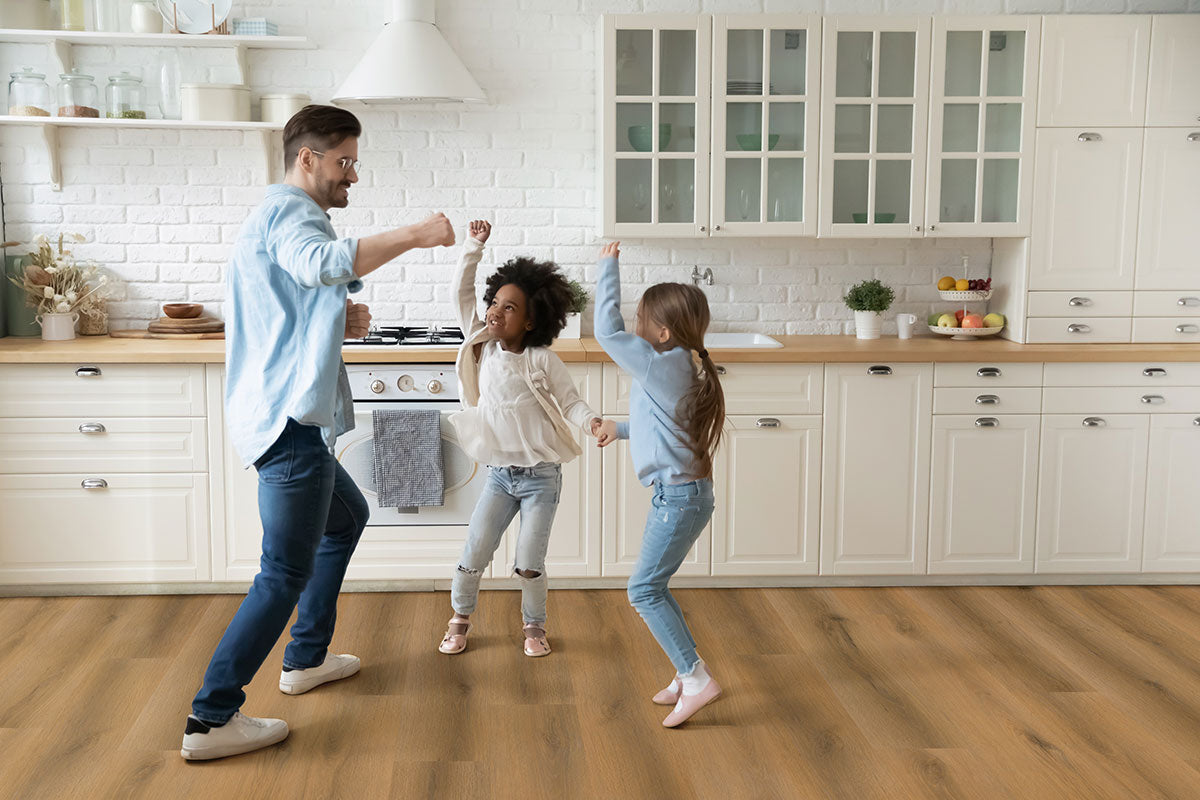 MSI Nove Plus Scandi Luxury Vinyl Plank Flooring — surface detail in natural tonality