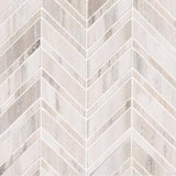 MSI Palisandro Chevron Polished Natural Stone Mosaic