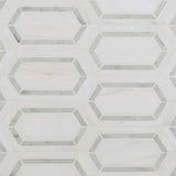 MSI Bianco Dolomite Pavilion Marble Picket Tile