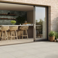 MSI Livingstyle Pearl Porcelain Paver — surface detail in pearl tonality