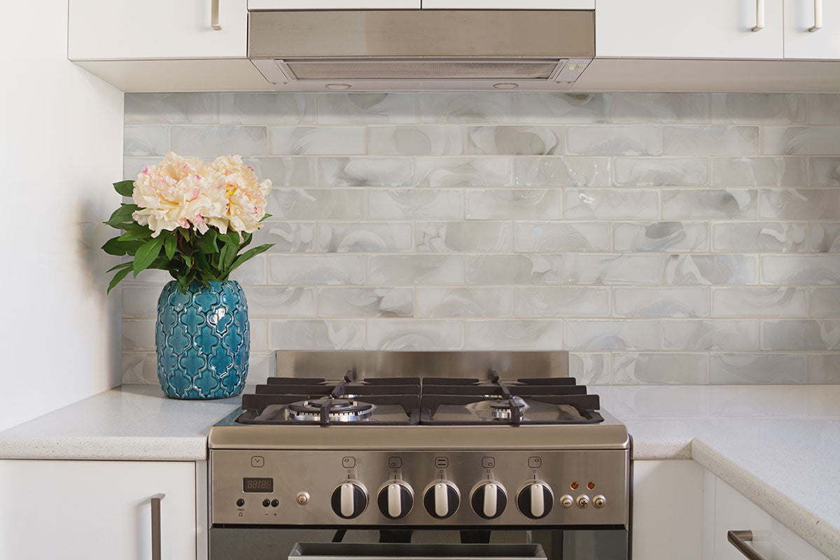 MSI Pearla Subway Tile 2x6 — surface detail in natural tonality