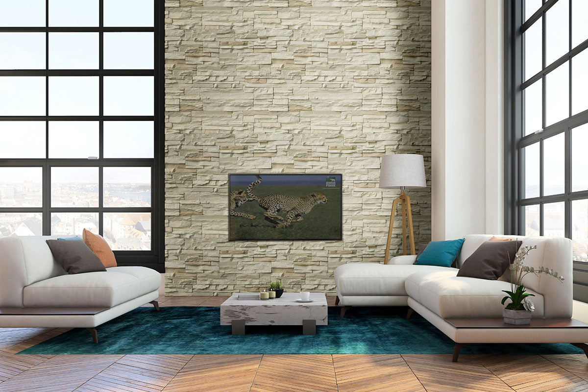 MSI Peninsula Cream Terrado — surface detail in cream tonality