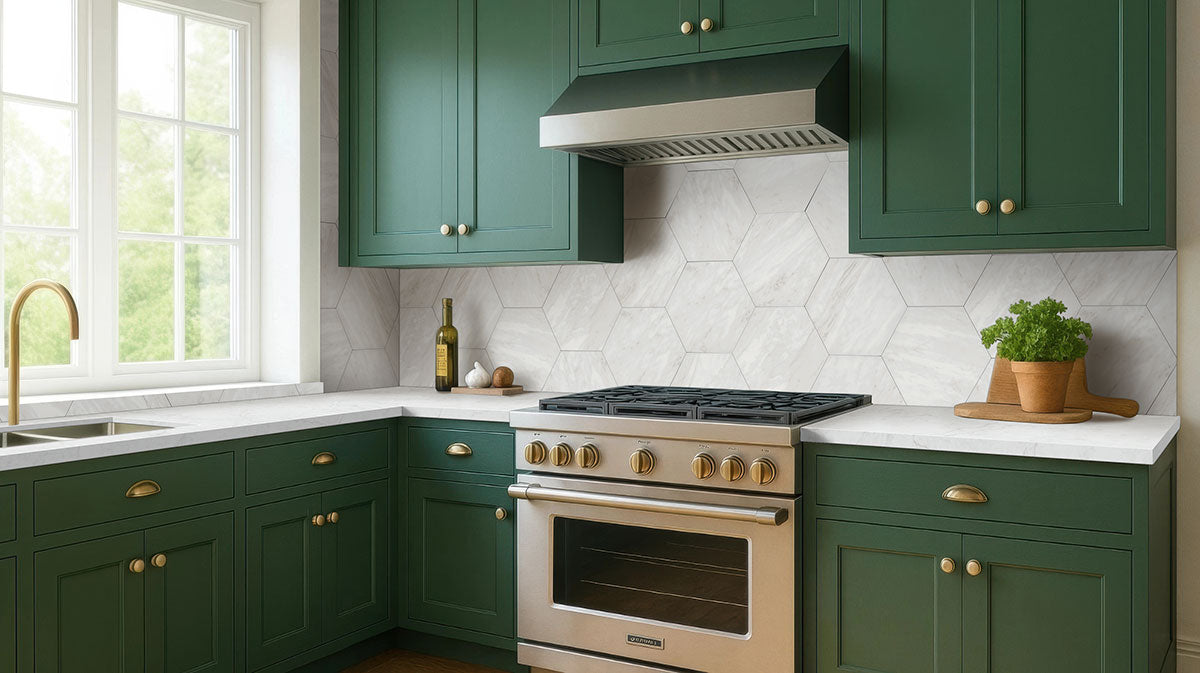 MSI Geoglam Calacatta Porcelain Tile — surface detail in natural tonality