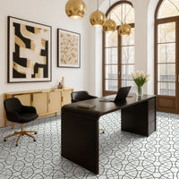 MSI Geoglam Midnight Porcelain Tile — surface detail in natural tonality