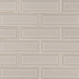 MSI Highland Park Portico Pearl Beveled Tile 2x6