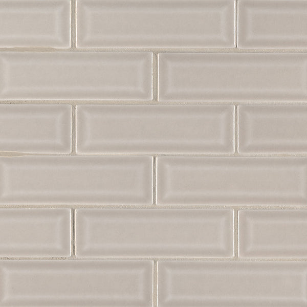 MSI Highland Park Portico Pearl Beveled Tile 2x6