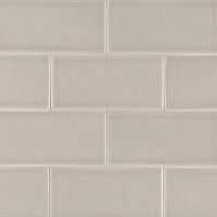 MSI Highland Park Portico Pearl Subway Tile 3x6 — Porcelain Wall Tile in pearl tonality